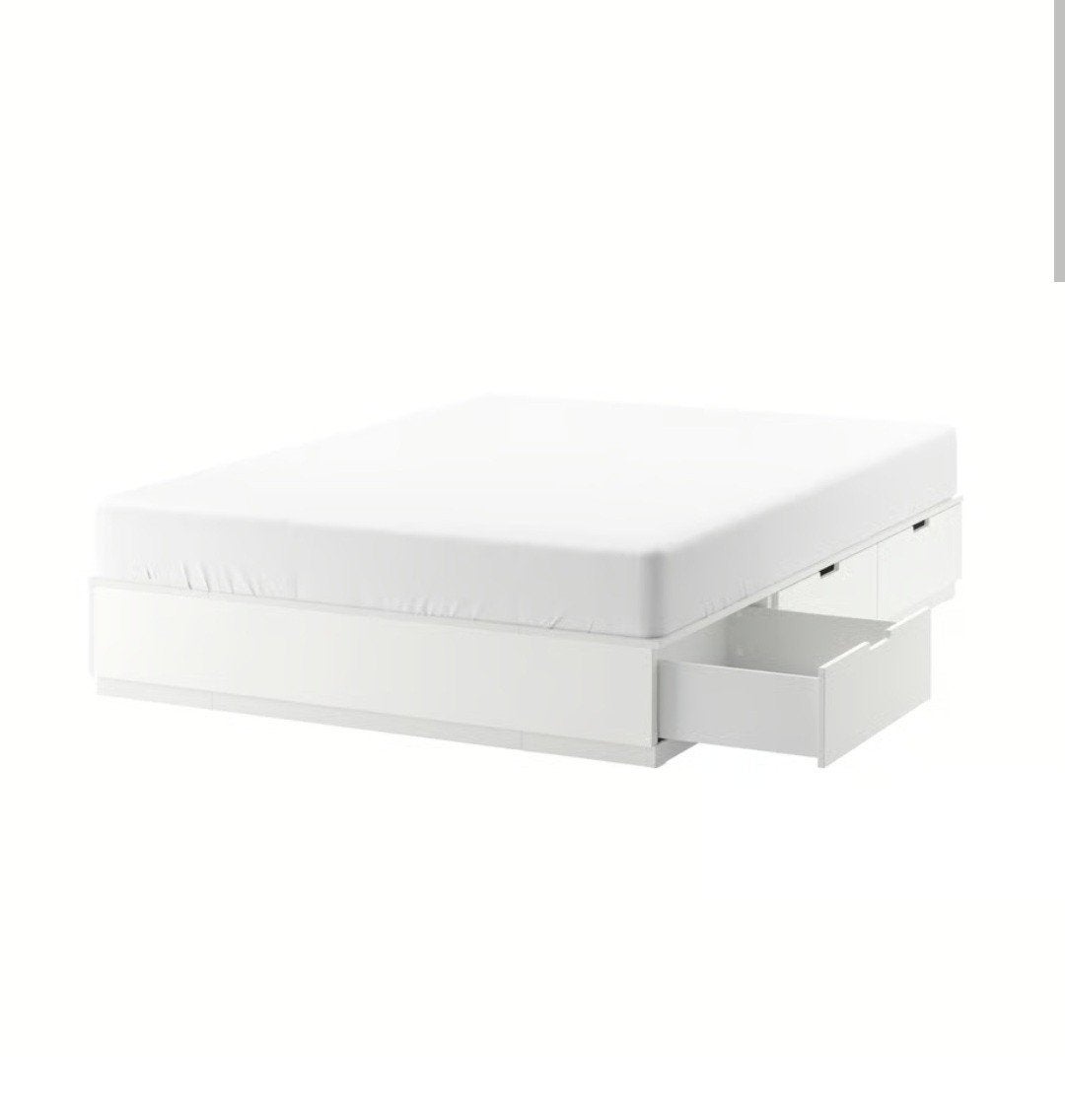 cadre de lit + matelas (possible de vendre séparément), Ophalen, Matras