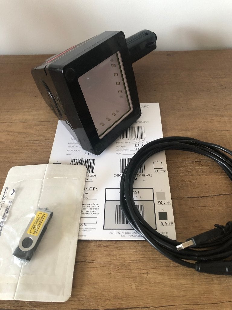 Omron Microscan LVS-9585 DPM Barcode Verifier - Demo Unit, Enlèvement ou Envoi