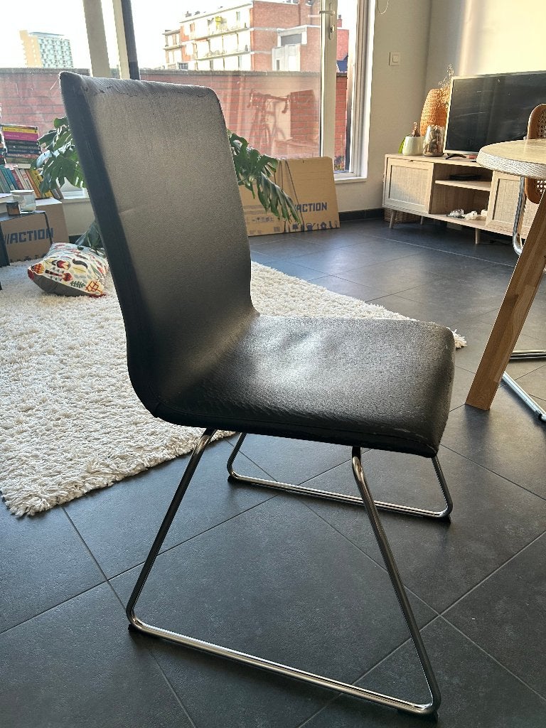 2x Stoelen - GRATIS, Autres matériaux, Deux, Enlèvement, Utilisé