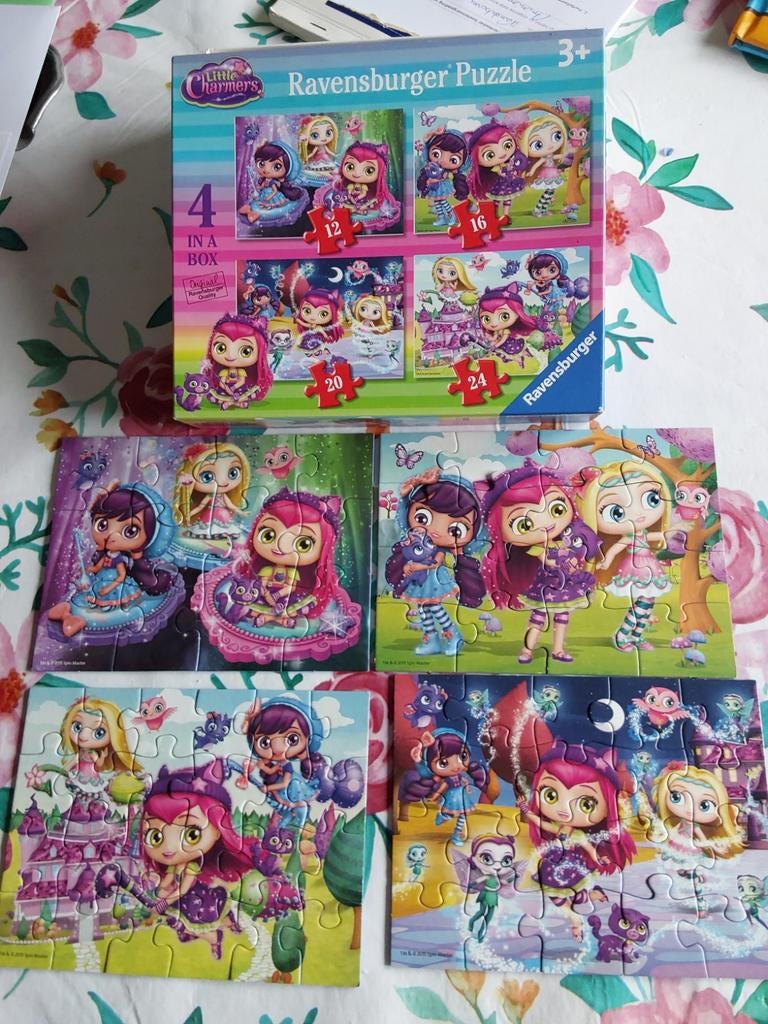 4 puzzles dans une boîte, Enlèvement ou Envoi