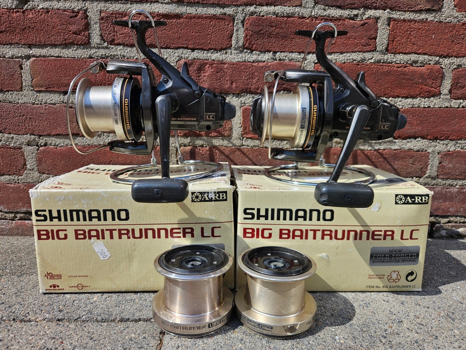 2 ShimanoLC LongCast, Watersport en Boten, Hengelsport | Karpervissen, Ophalen of Verzenden