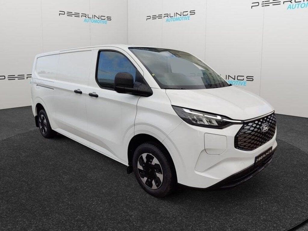Ford E-Transit Transit E-custom - DEMO, Auto's, Monovolume, Zwart, 136 pk, Wit