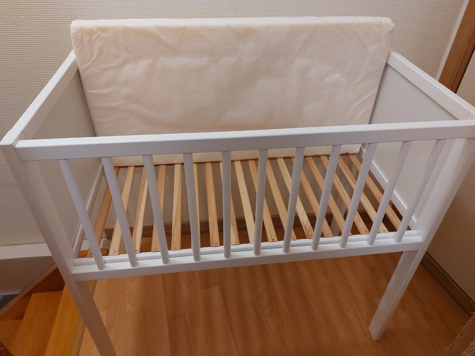 kabouterbedje / co-sleeper, Ophalen
