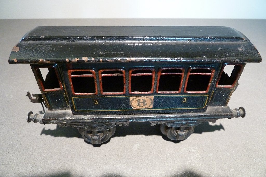 Beau Wagon Miniature Ancien BAVARIA Longueur 23 cm., Enlèvement, Wagon
