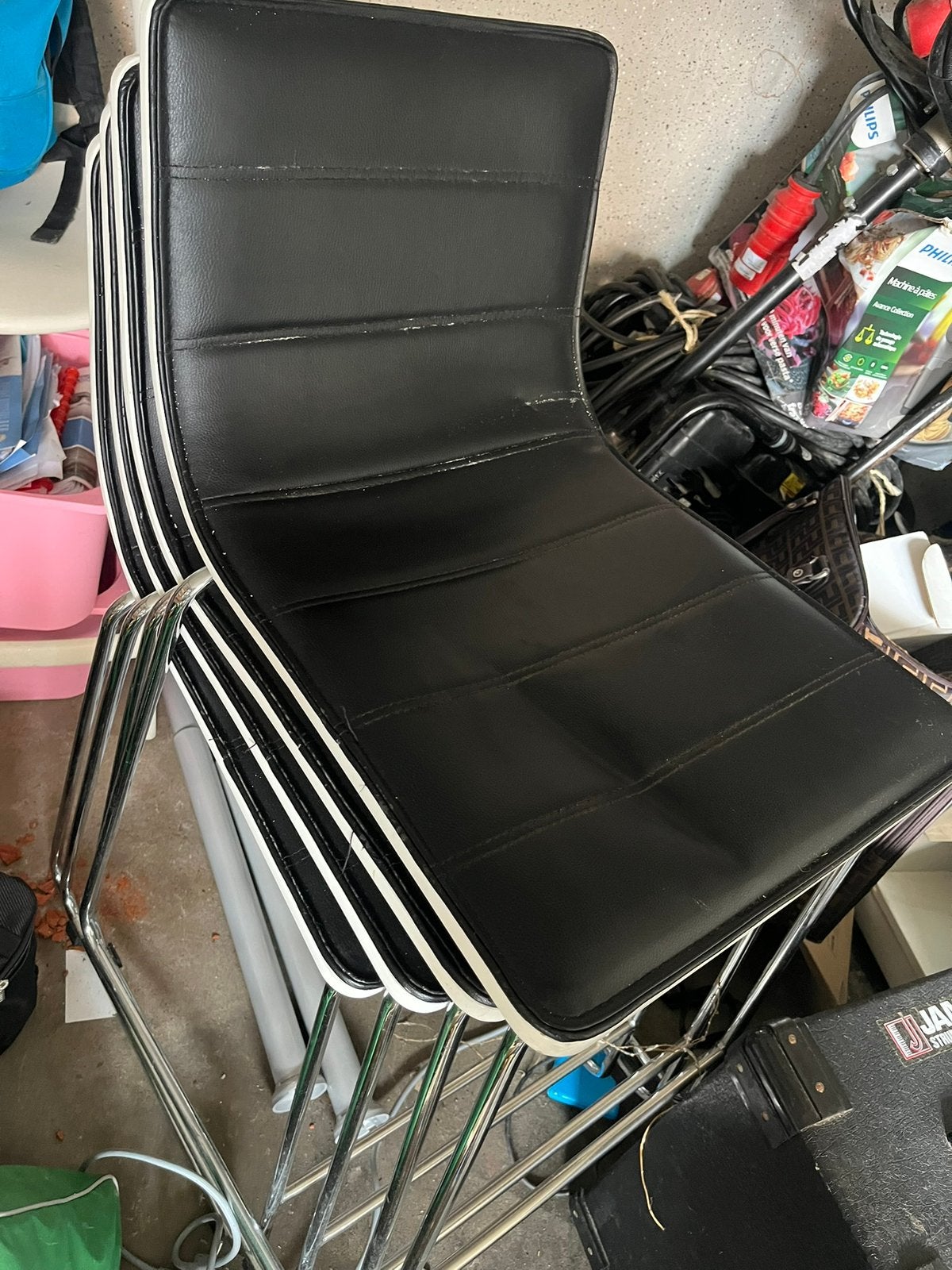 Tabourets, 4 tabourets, Enlèvement, Comme neuf