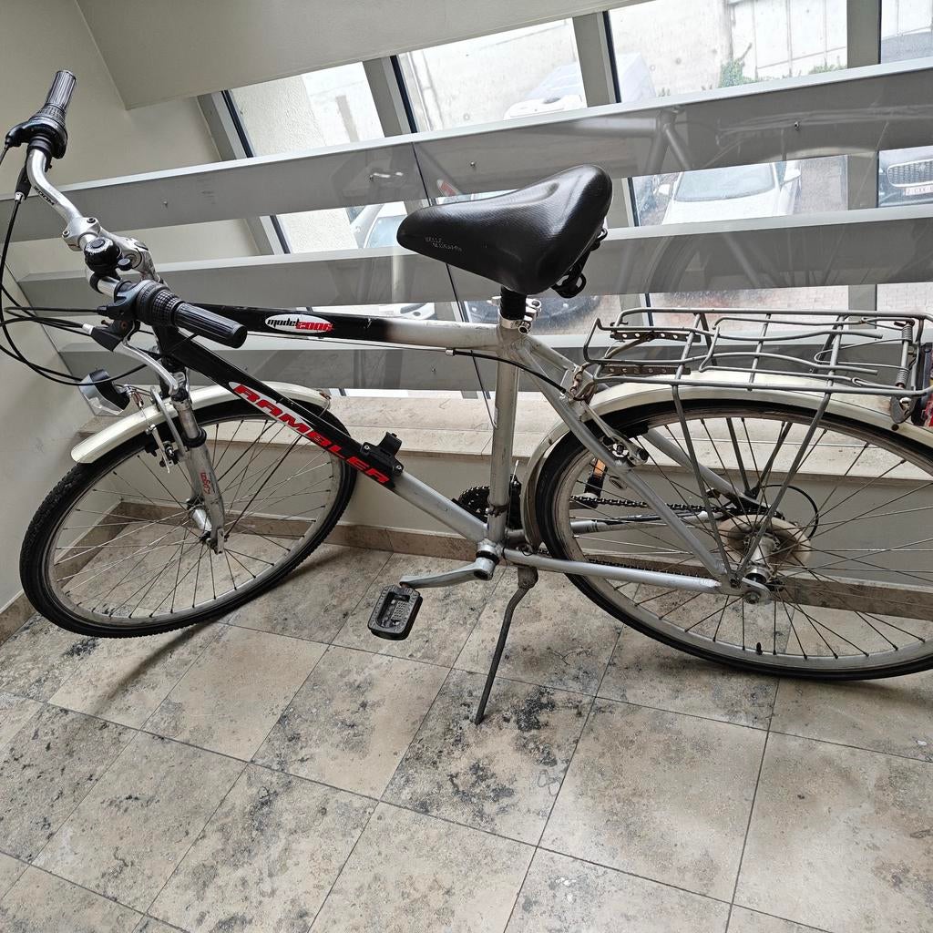 28 inch herenfiets, Gebruikt, Velgrem, Versnellingen, Ophalen