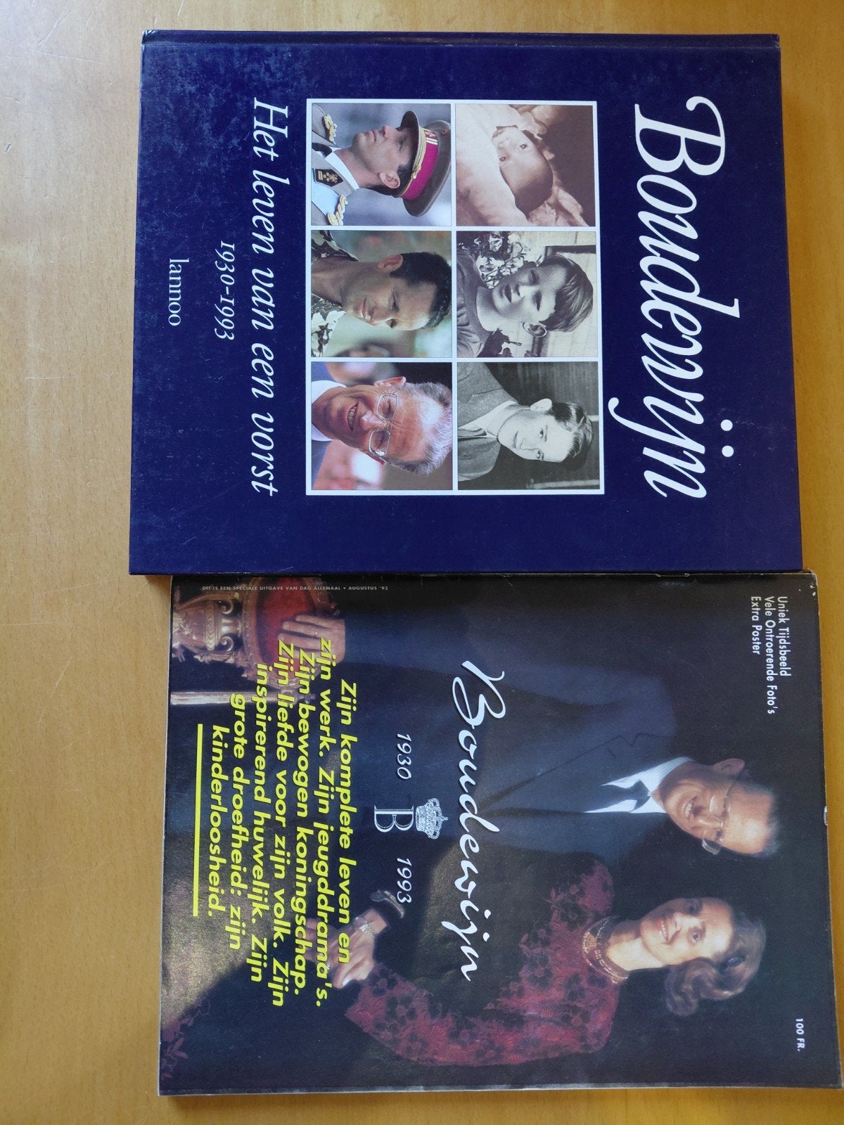 Koning Boudewijn 1930 1993, Verzamelen, Ophalen of Verzenden, Gebruikt, Tijdschrift of Boek