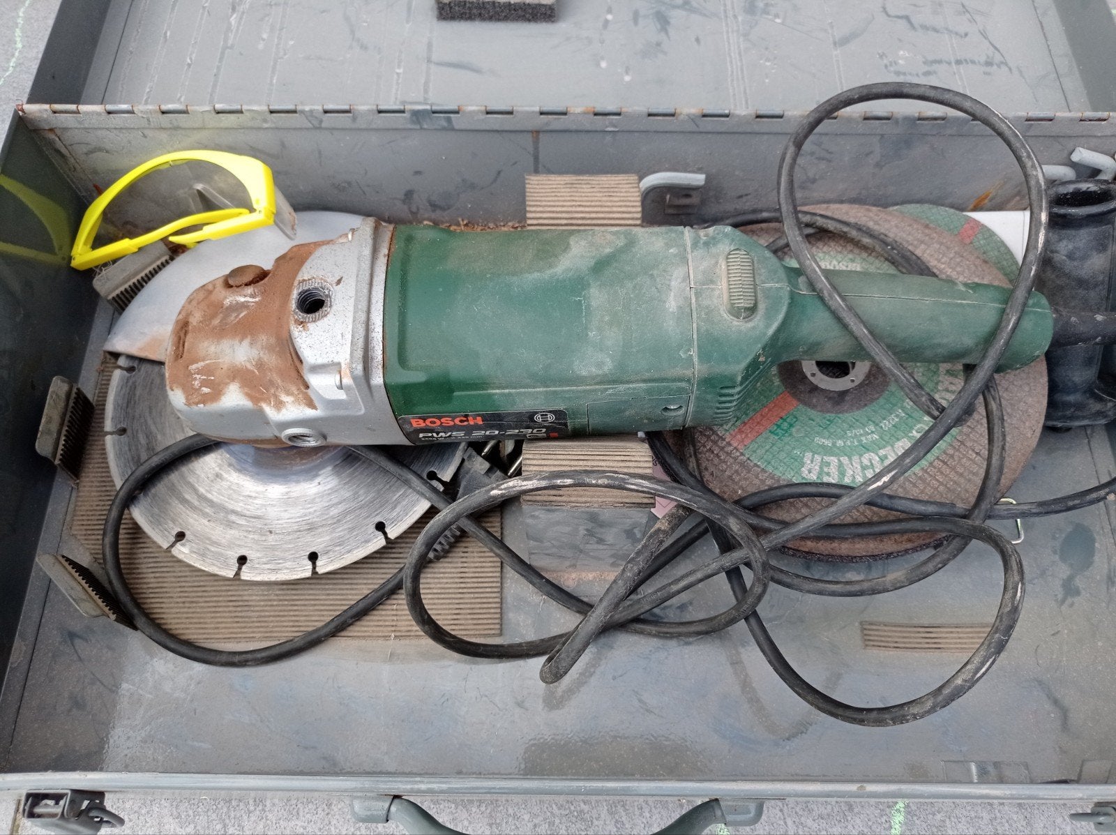 Slijpschijf Bosch PWS 20-230, Bricolage & Construction, Outillage | Meuleuses, Enlèvement