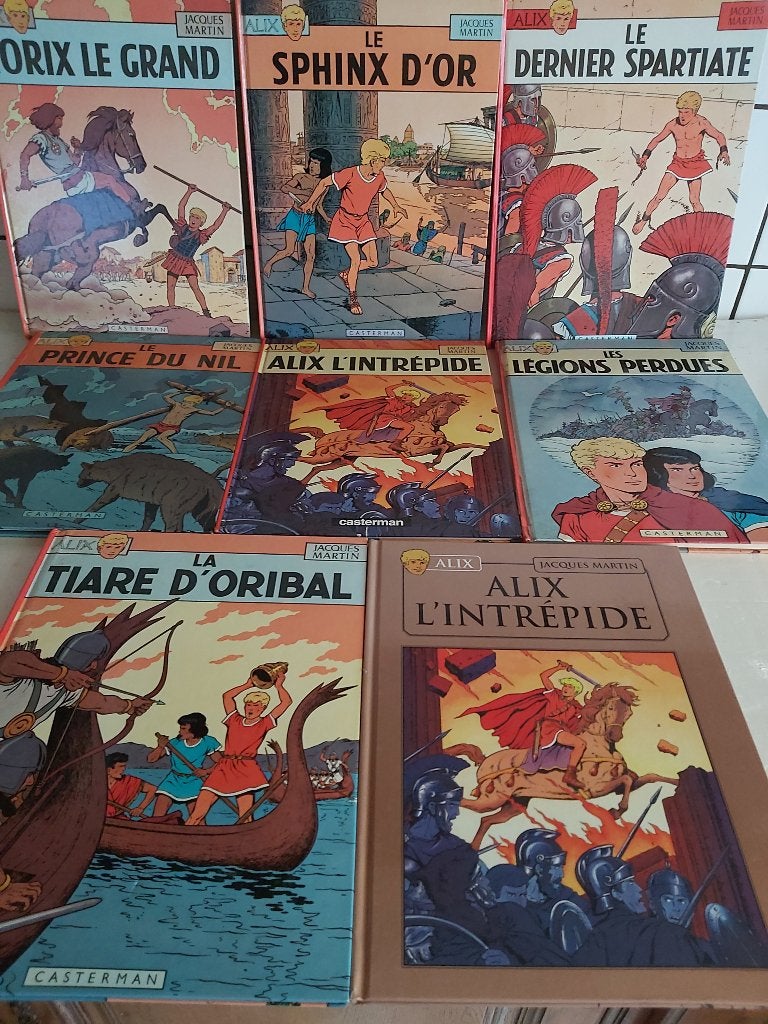 BD ALIX et autres, Une BD, Enlèvement ou Envoi, Comme neuf, Jacques Martin