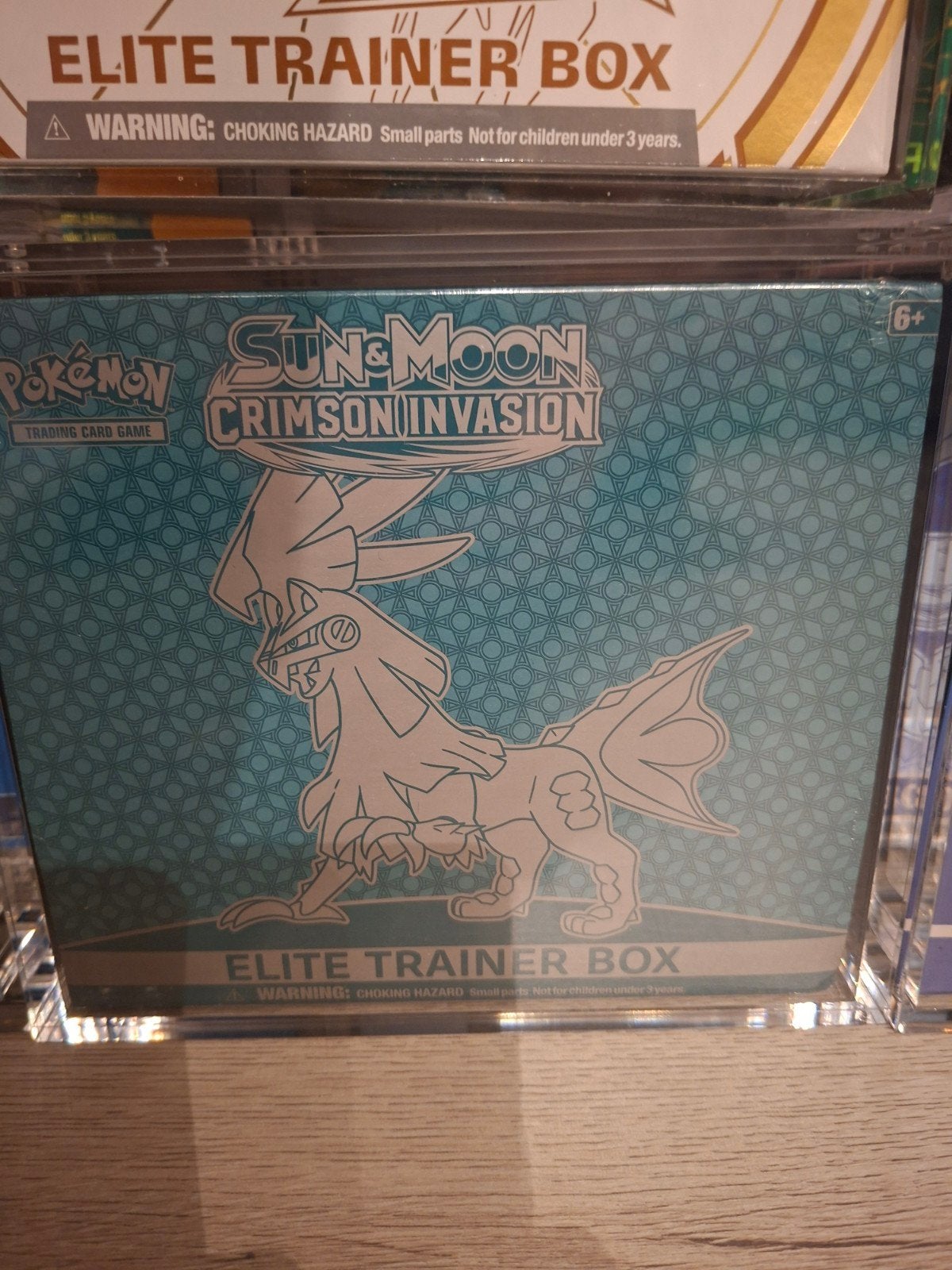 Crimson invasion elite trainer box. pokemon!, Hobby en Vrije tijd, Ophalen of Verzenden, Nieuw, Overige typen, Foil