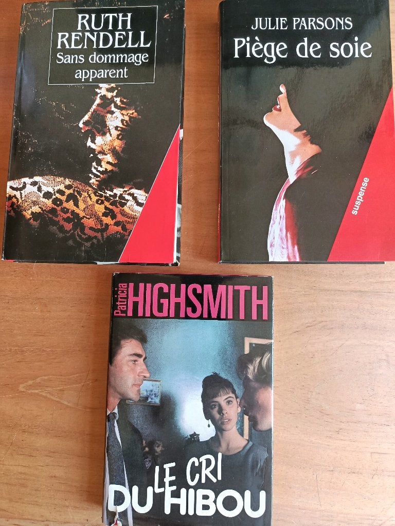 lot de trois livres policiers, Boeken, Detectives, Ophalen of Verzenden, Gelezen, Divers auteurs
