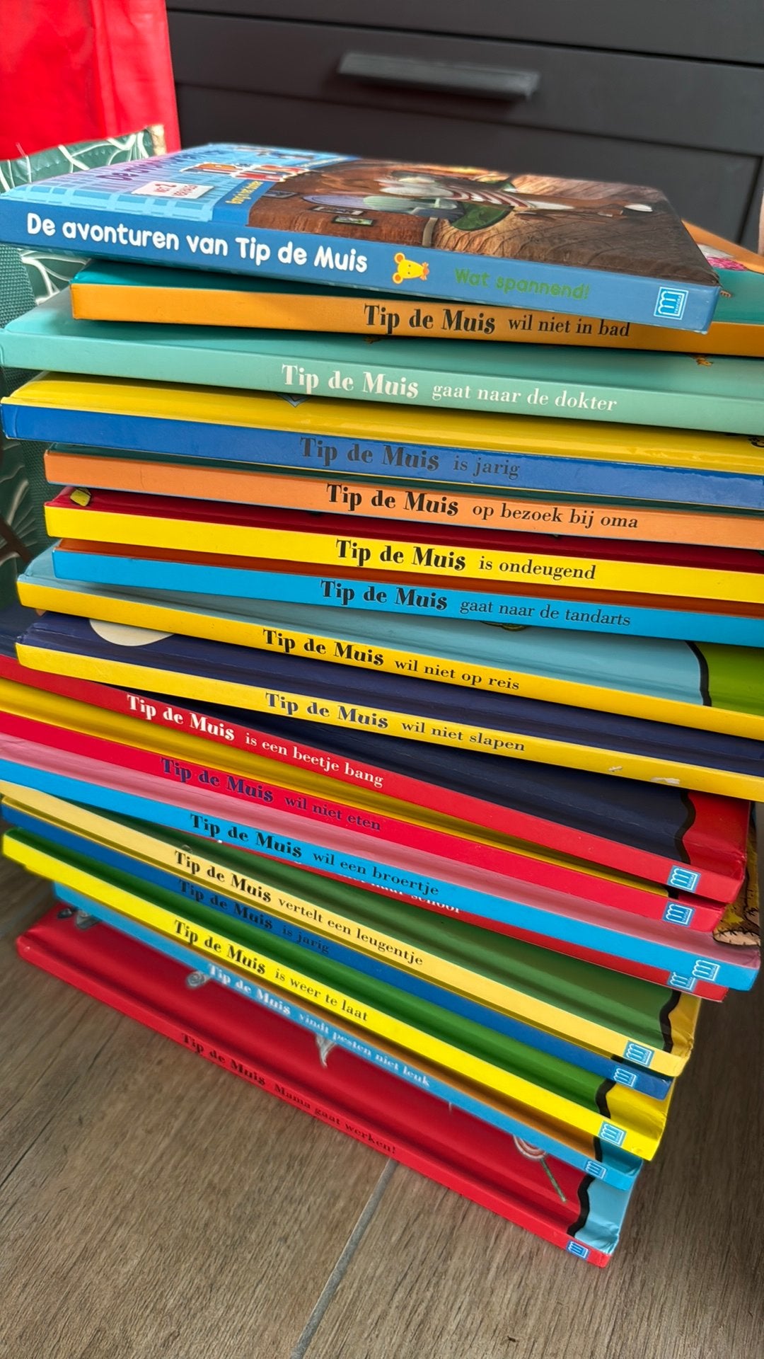 Pakket boeken Tip de Muis, Boeken, Ophalen, Gelezen