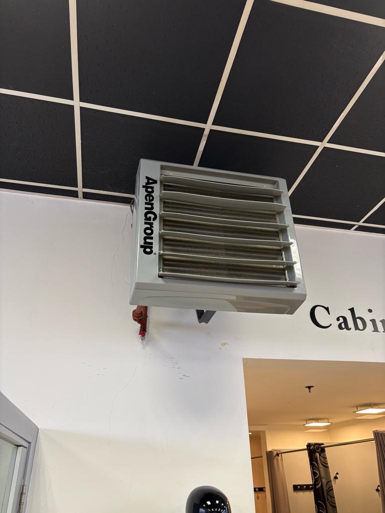 Apengroup luchtverwarming/luchtverhitter, Doe-het-zelf en Bouw, Ophalen, Gebruikt, Ventilator en Afzuiger