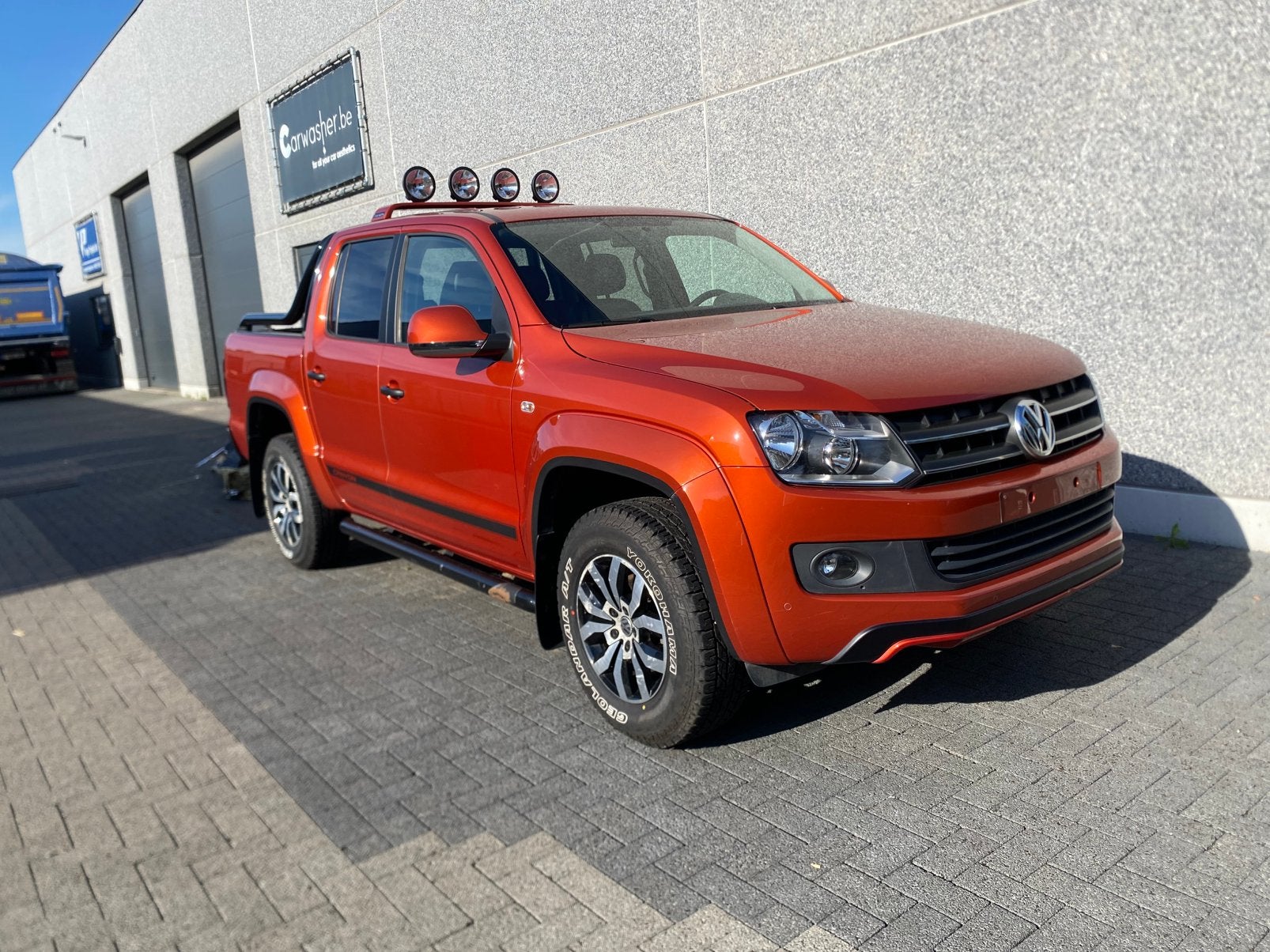 Vw amarok canyon uitvoering 2.0TDI automaat 4x4, Auto's, Parkeersensor, Overige kleuren, Leder, Bedrijf