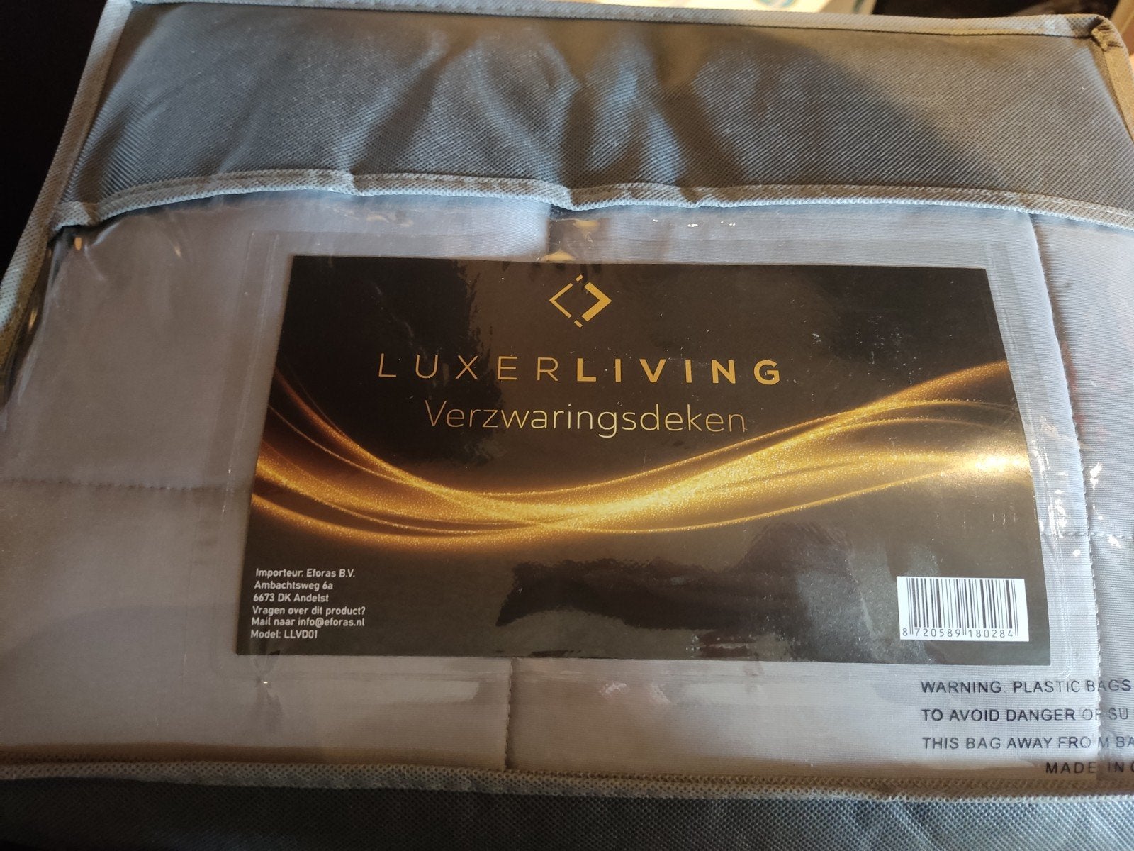 Splinternieuw verzwaringsdeken Luxerliving, Huis en Inrichting, Slaapkamer | Beddengoed, Ophalen, Polyester