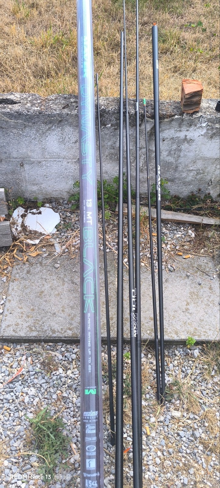 canne maver Dynasty 13m plus trois kits et un kit coupelle, Sports nautiques & Bateaux, Pêche à la ligne | Poissons blancs, Enlèvement