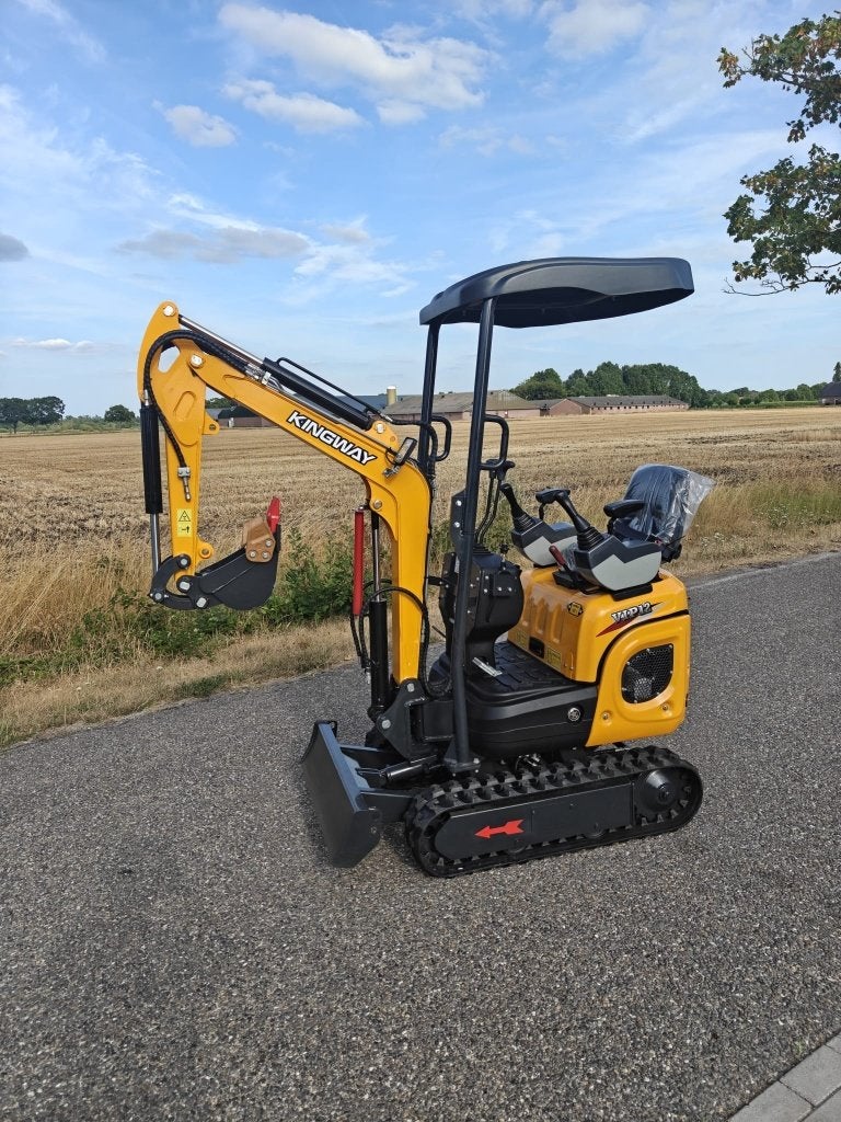 MINIGRAAFMACHINE KINGWAY VIP12 3JAAR GARANTIE JOYSTICK, Verzenden, Graafmachine
