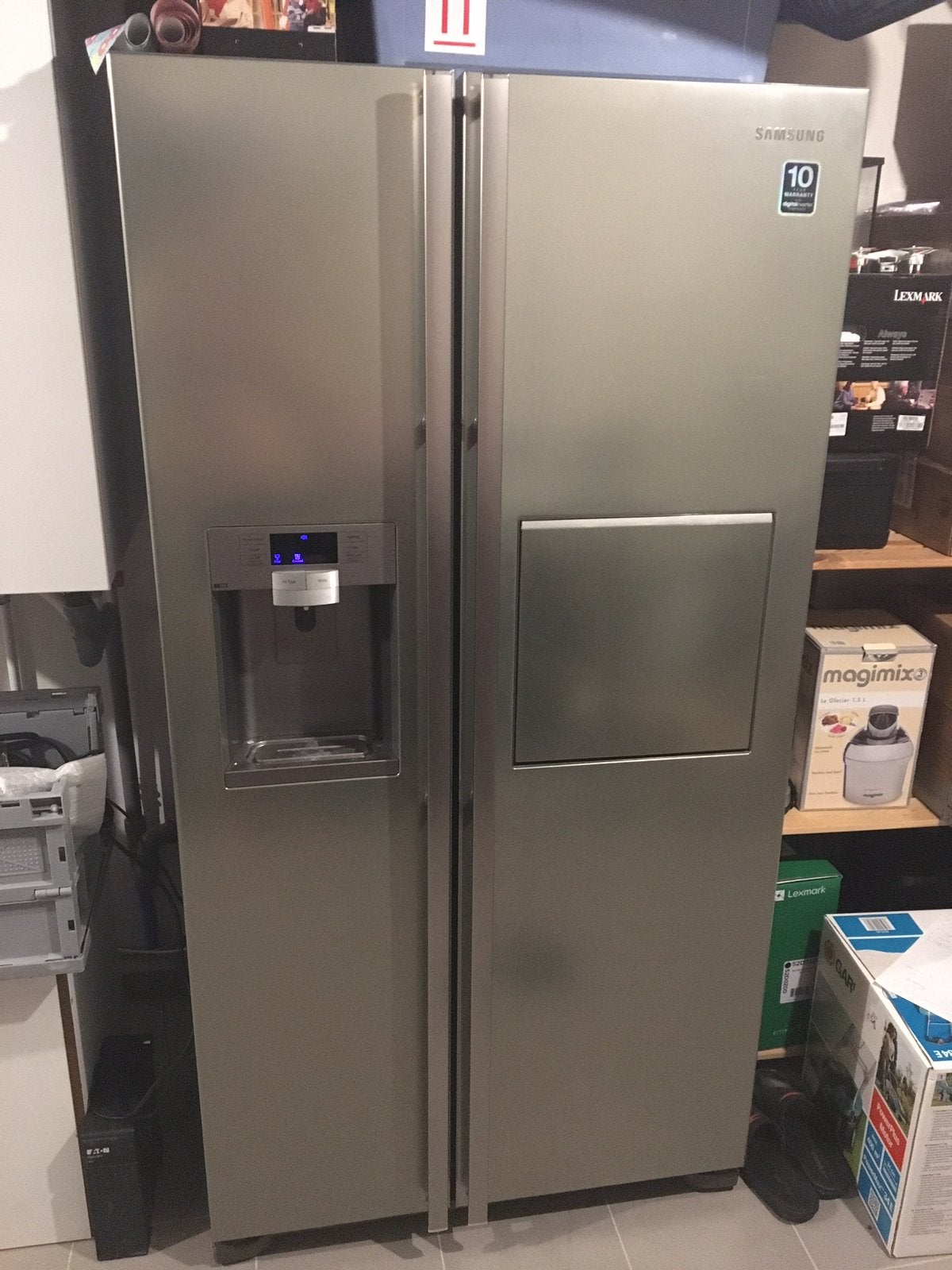 Samsung Amerikaanse koelkast, Ophalen, Gebruikt, 200 liter of meer, 60 cm of meer