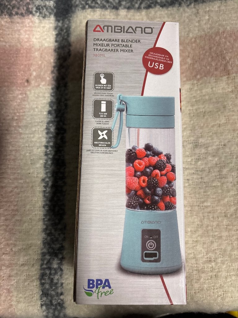 Draagbare blender, Ophalen, Zo goed als nieuw, Blender to go