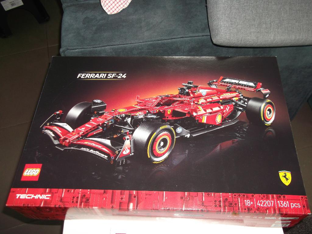 lego ferrari sf-24, Ophalen