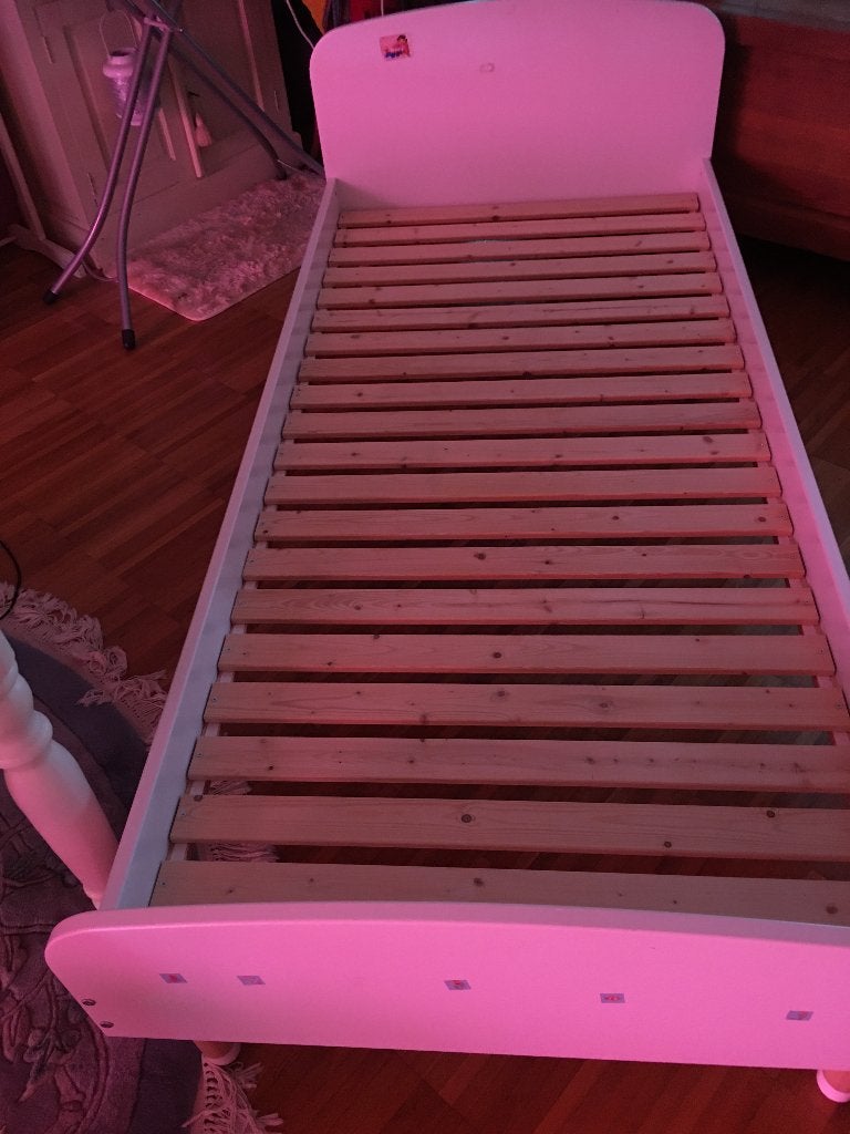 eenpersoonsbed, Huis en Inrichting, Ophalen, Gebruikt, 90 cm, Eenpersoons
