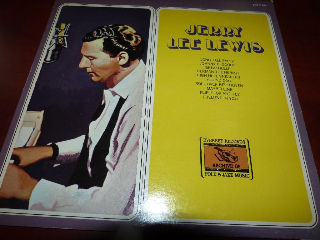 Lp van Jerry Lee Lewis, Cd's en Dvd's, Vinyl | Rock, Gebruikt, Ophalen of Verzenden, 1970 - 1979, Rock-'n-Roll