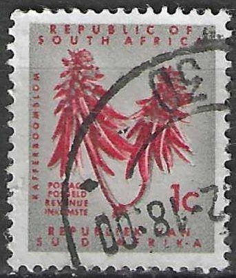 Zuid-Afrika 1961/1962 - Yvert 249 - Kafferboombloem (ST), Postzegels en Munten, Postzegels | Afrika, Verzenden, Zuid-Afrika, Gestempeld