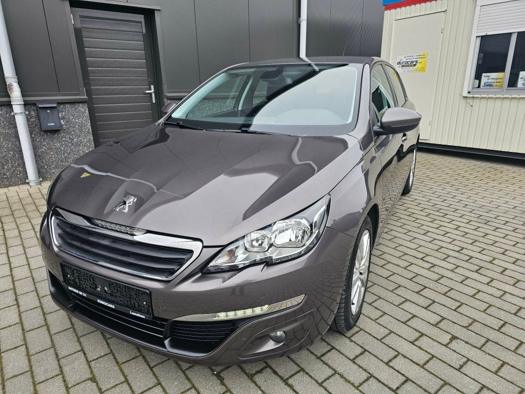 peugeot 308 1.2 benzine pure tech AUTOMAAT/ 1STE EIGENAAR, Automaat, Stof, Bruin, Bedrijf