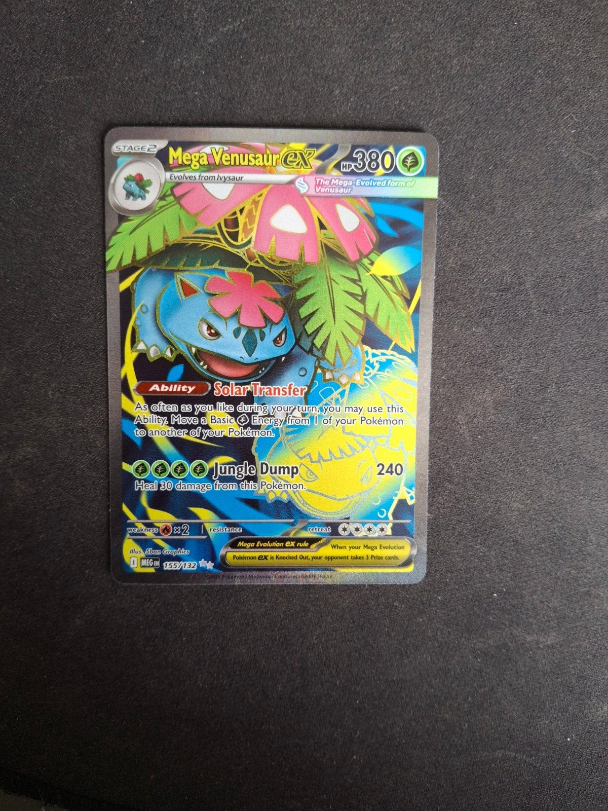 Mega venusaur ex 155, Ophalen of Verzenden