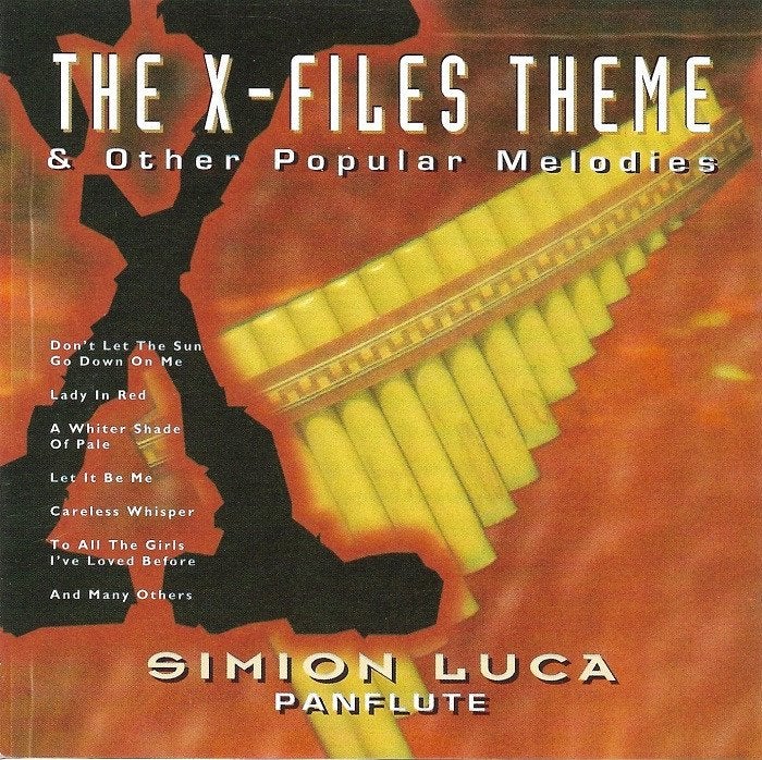 CD EN VENTE SIMION LUCA-The X-Files Theme et autres P, CD & DVD, CD | Instrumental, Envoi
