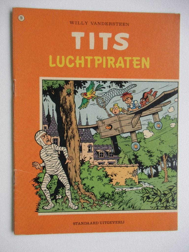 tits...nr.20....luchtpiraten............1st, Boeken, Stripverhalen, Ophalen of Verzenden, Gelezen