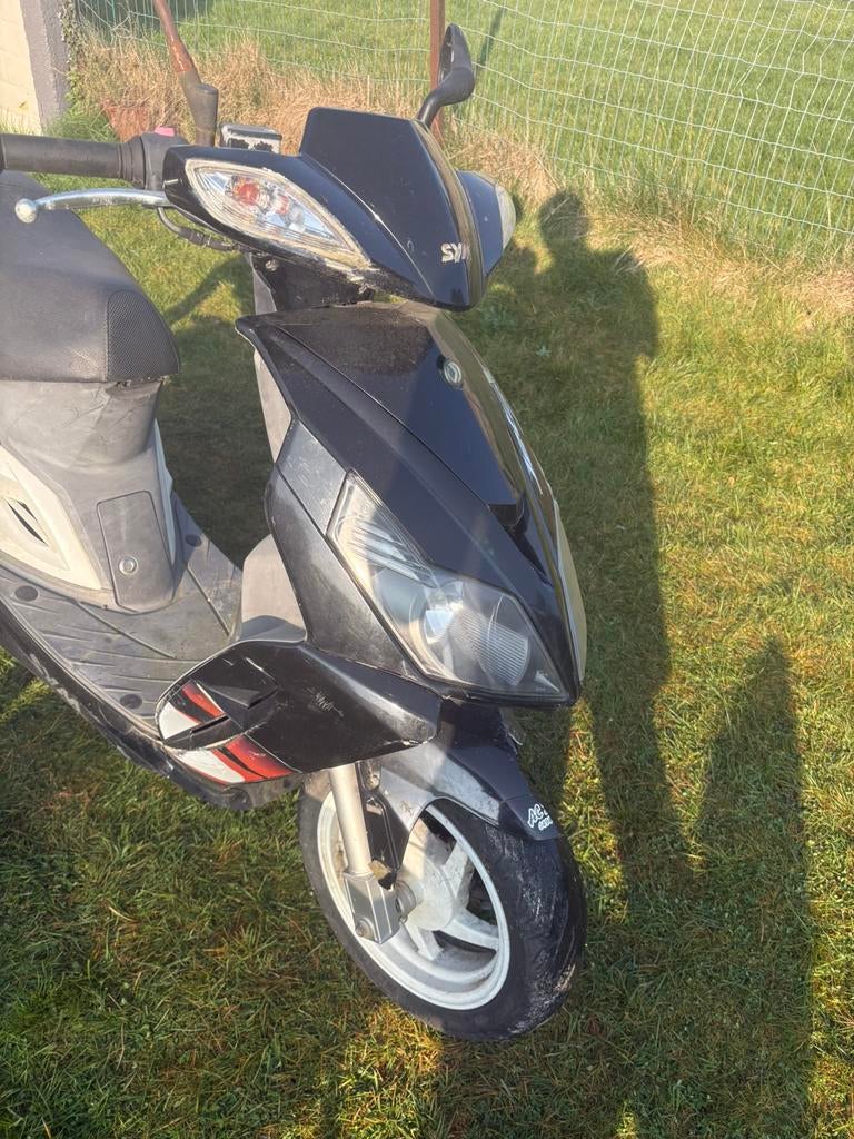 Sym jet c sport voor munten, sleutel ok mai, verloren papier, Fietsen en Brommers, Ophalen, Gebruikt, Zadel