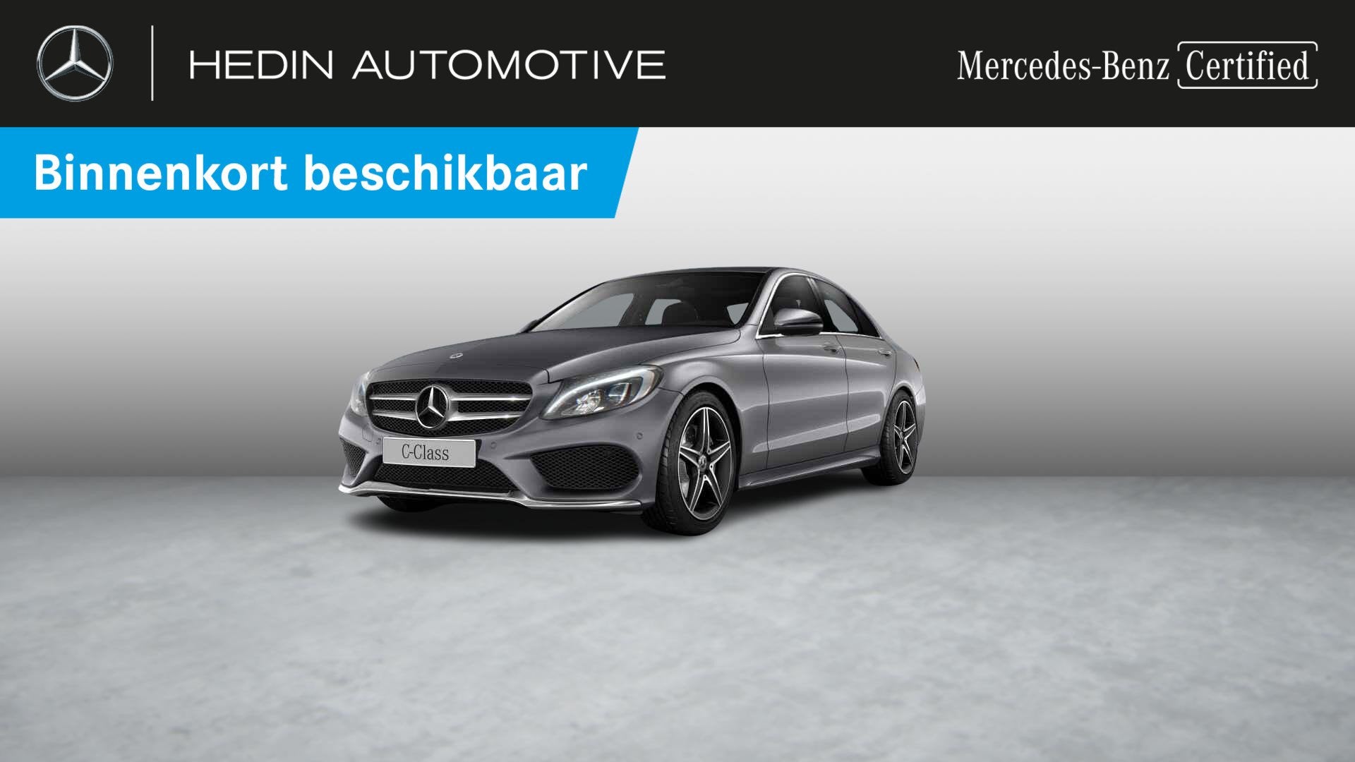Mercedes-Benz C-Klasse Berline 160 | Dodehoekassistent | Ver, Autos, Argent ou Gris, 1800 kg, Entreprise, Entretenue par le concessionnaire