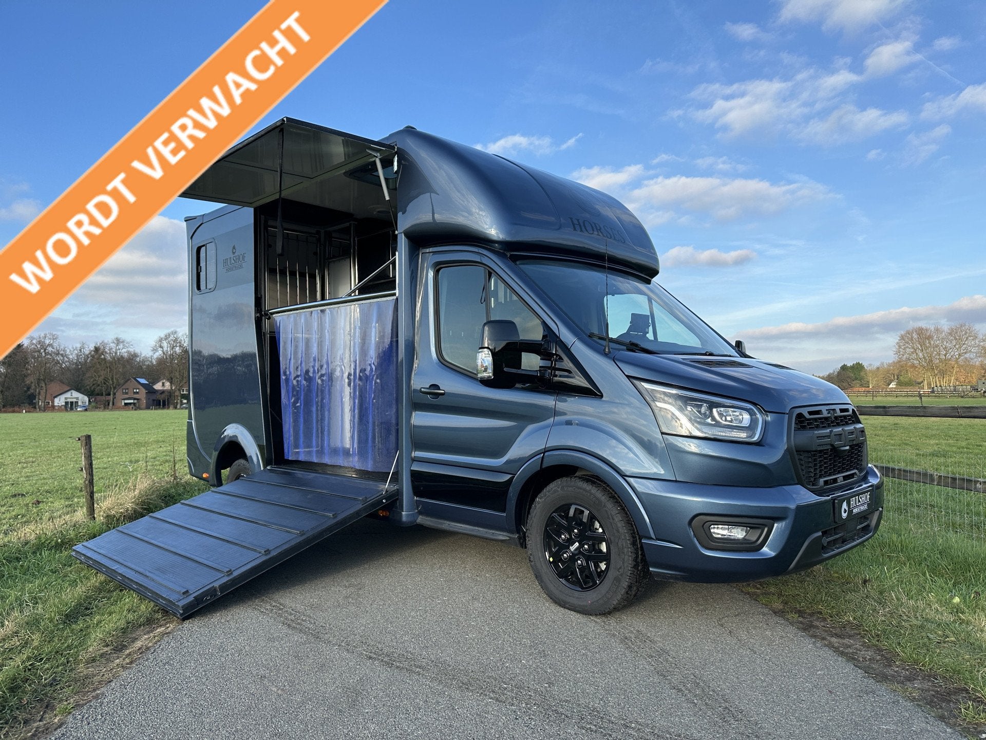 Ford Transit 2-paards paardenvrachtwagen B-rijbewijs Automaa, Hulshof-Trading, Info@hulshof-trading.nl, Harskamperweg 60
3774JR  KOOTWIJKERBROEK, NL