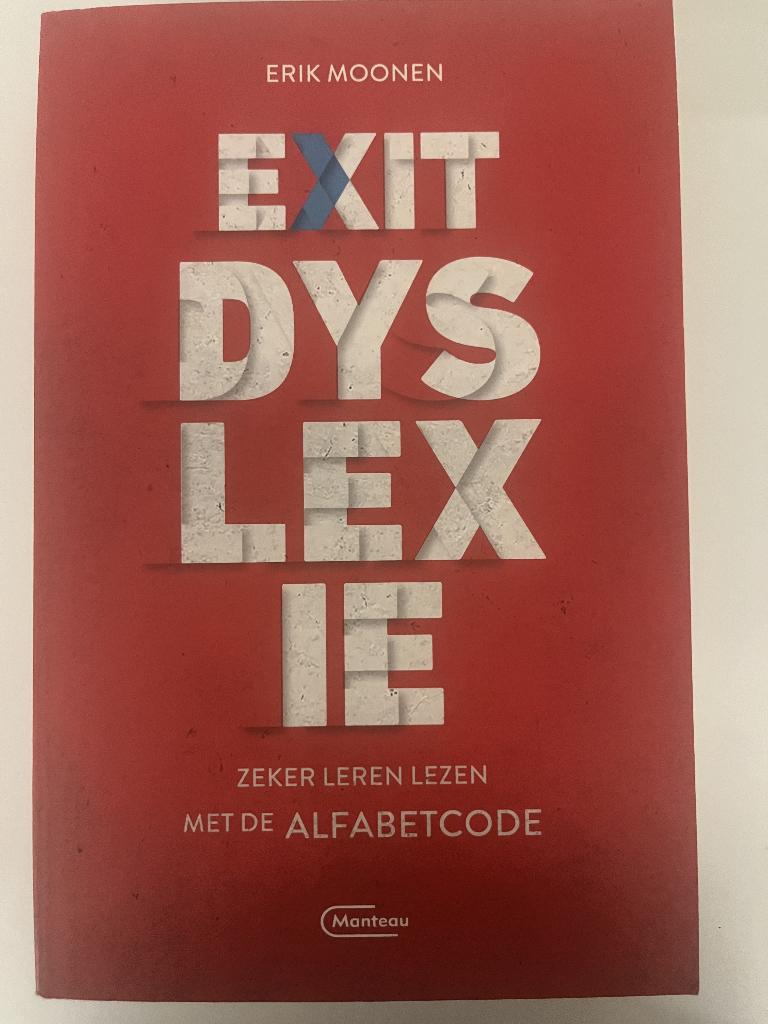 Exit Dyslexie/ Erik Moonen, Ophalen of Verzenden, Nieuw, Erik Moonen