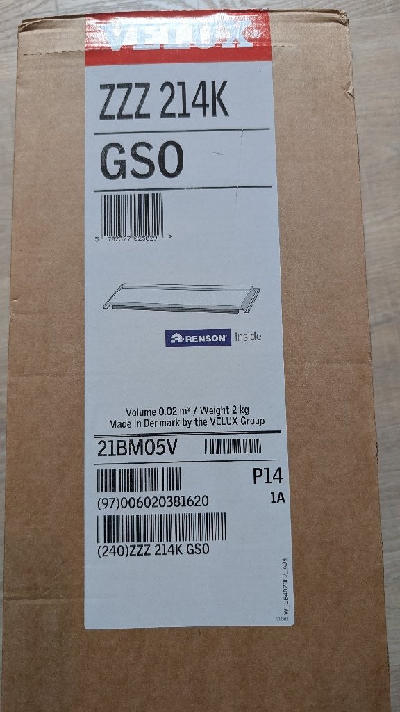 Unité de ventilation VELUX ZZZ 214K GS0 SK01 SK06 SK08 SK10, Bricolage & Construction, Vitres, Châssis & Fenêtres, Neuf, Enlèvement ou Envoi