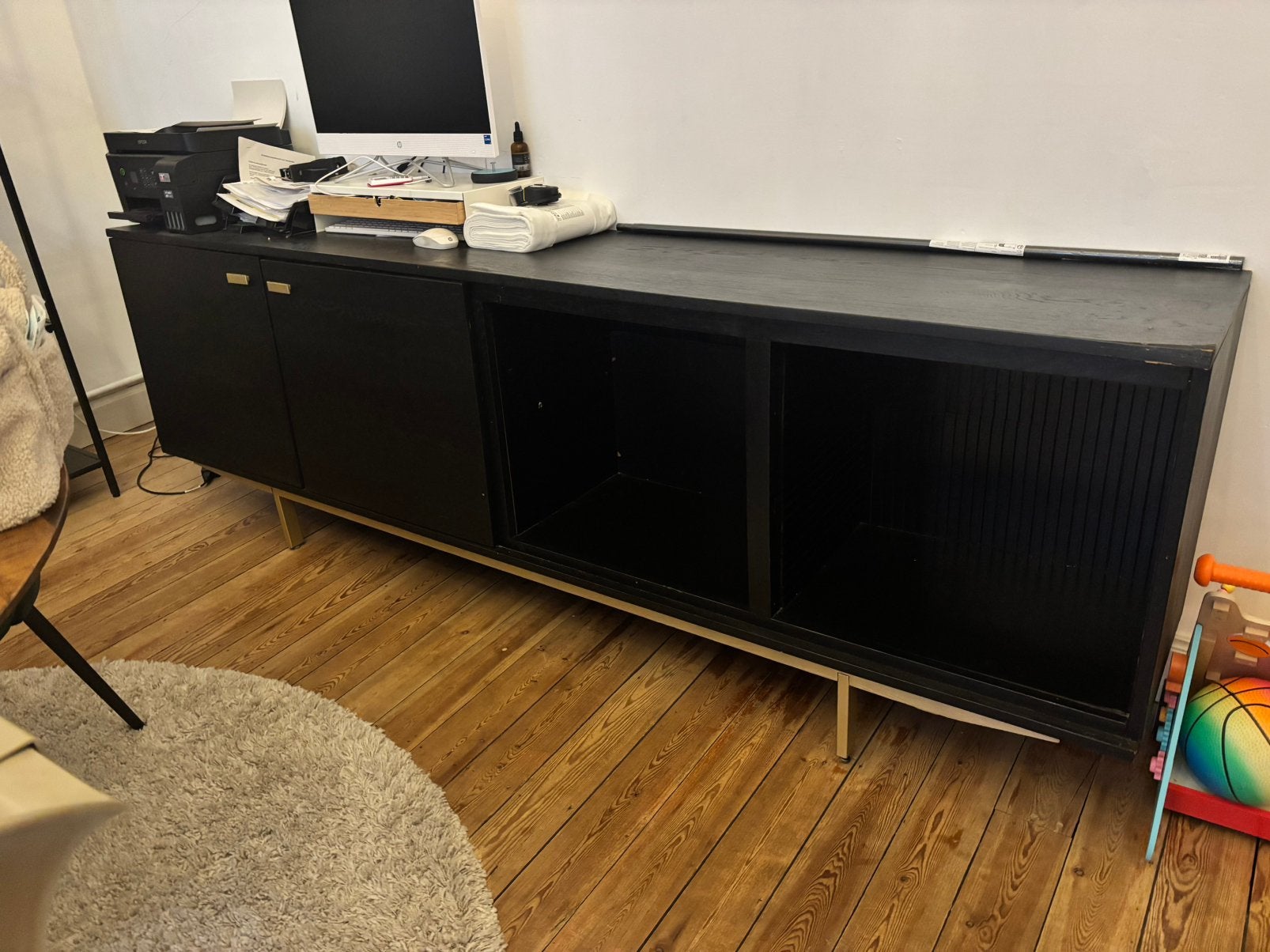Dressoir, Ophalen, Gebruikt, Eikenhout, Met lade(s)