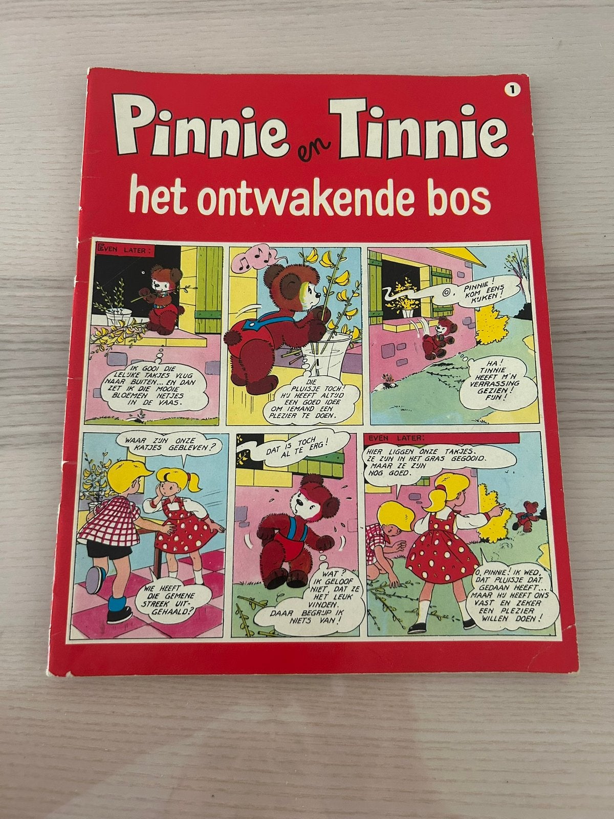 Pinnie en Tinnie: Het ontwakende bos, Enlèvement ou Envoi