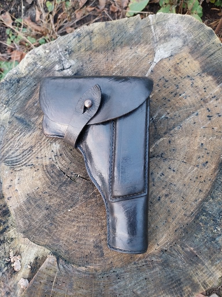 WO2  P35 Radom Vis bnz Holster - Pistooltas, Ophalen of Verzenden