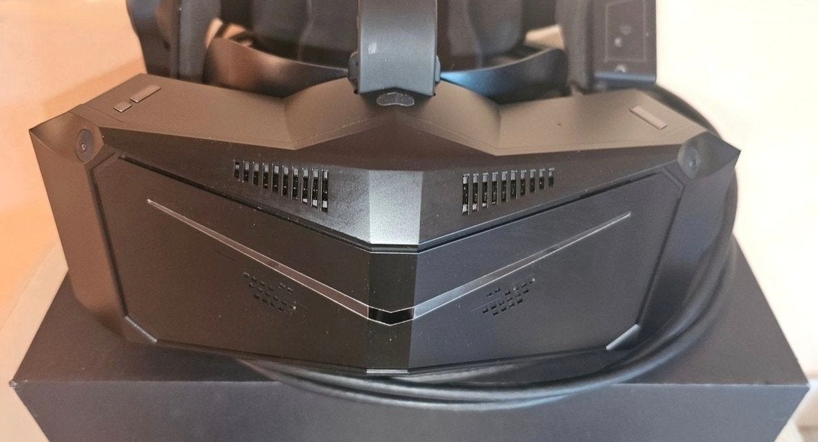 Pimax Crystal OG 8G+256G + faceplate Lighthouse, Enlèvement ou Envoi, Comme neuf, Lunettes VR, PC