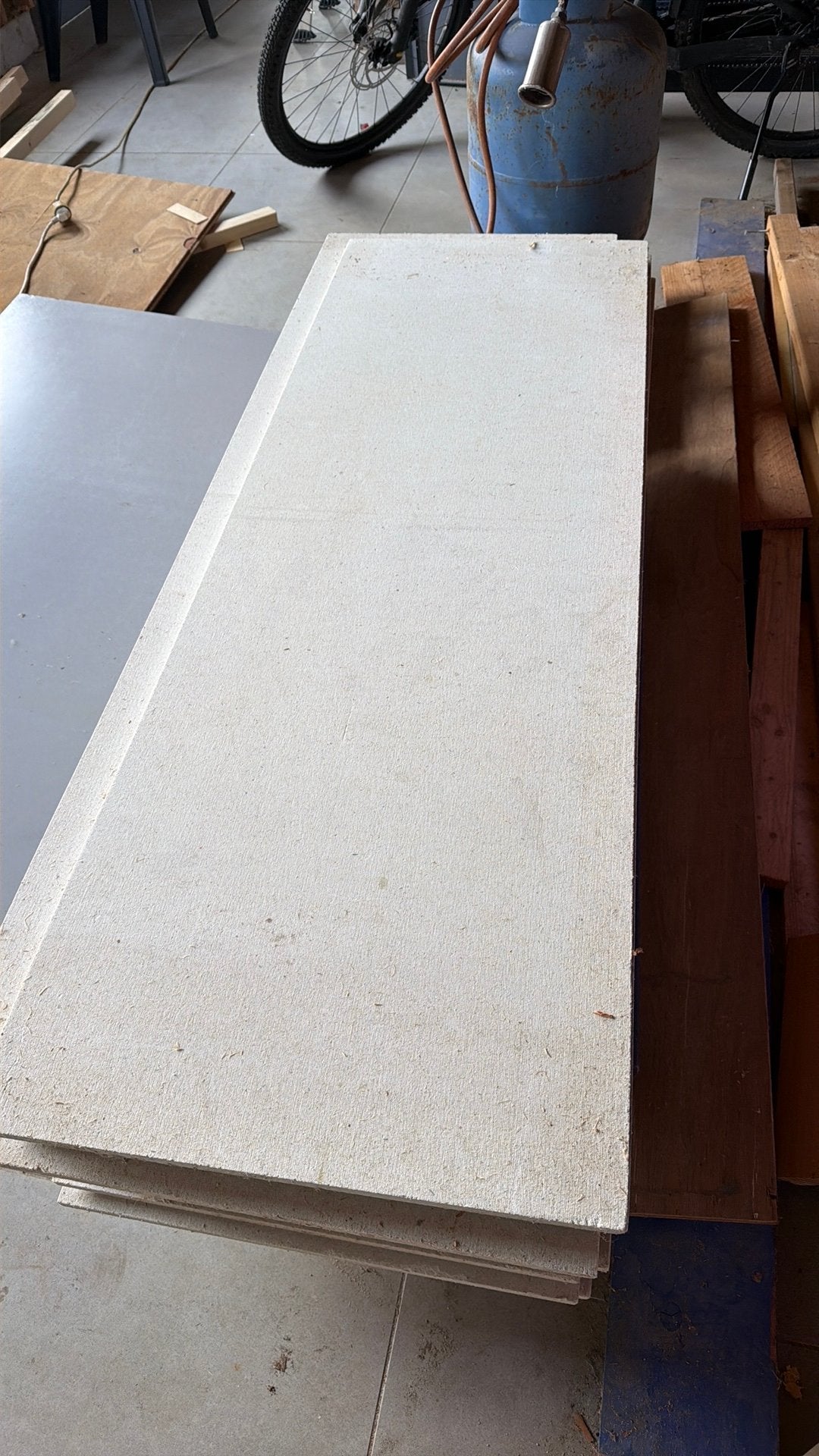 Fermacell 2E22 vloerplaat 1500x500x25mm, Doe-het-zelf en Bouw, Ophalen, Zo goed als nieuw