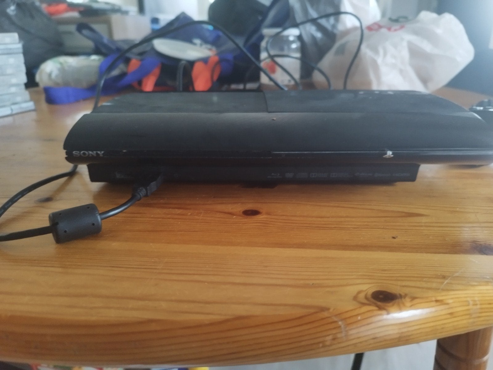 ps3 + controller + games, Enlèvement, Utilisé, Avec 1 manette, Avec jeux
