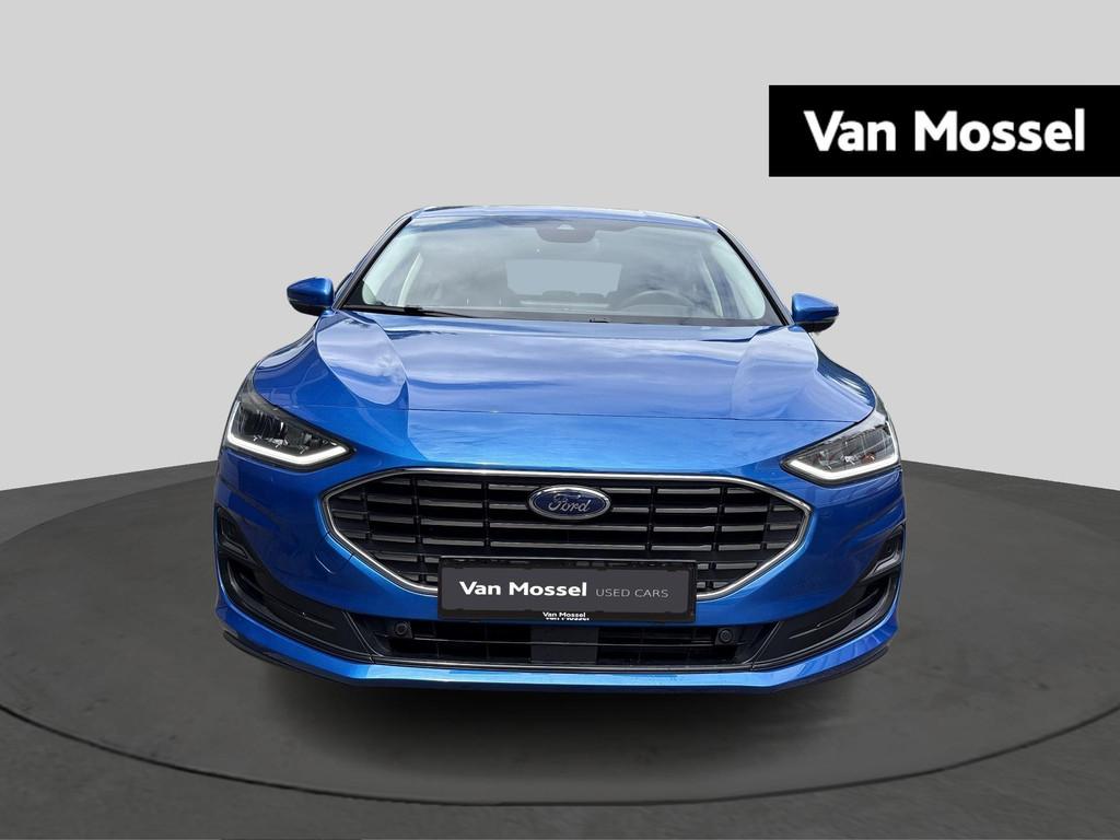Ford Focus Titanium X - Driver Assist - Camera - Sync 4, Auto's, Stof, Zwart, Blauw, Skiluik