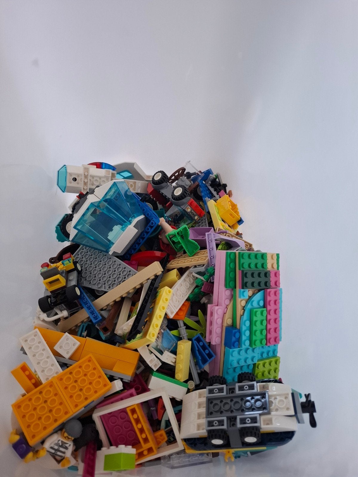 Lego gemengd, Ophalen, Gebruikt
