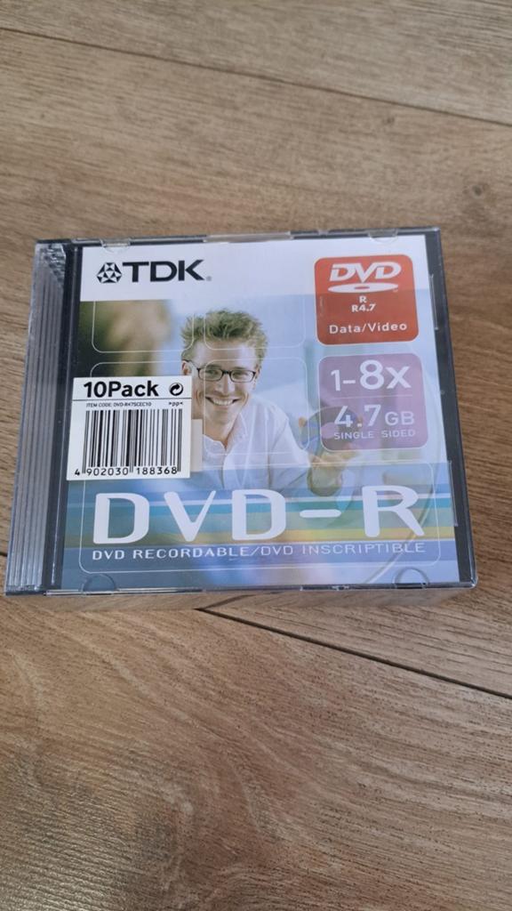 DVD - R neuf, Enlèvement ou Envoi, Neuf, Dvd, TDK