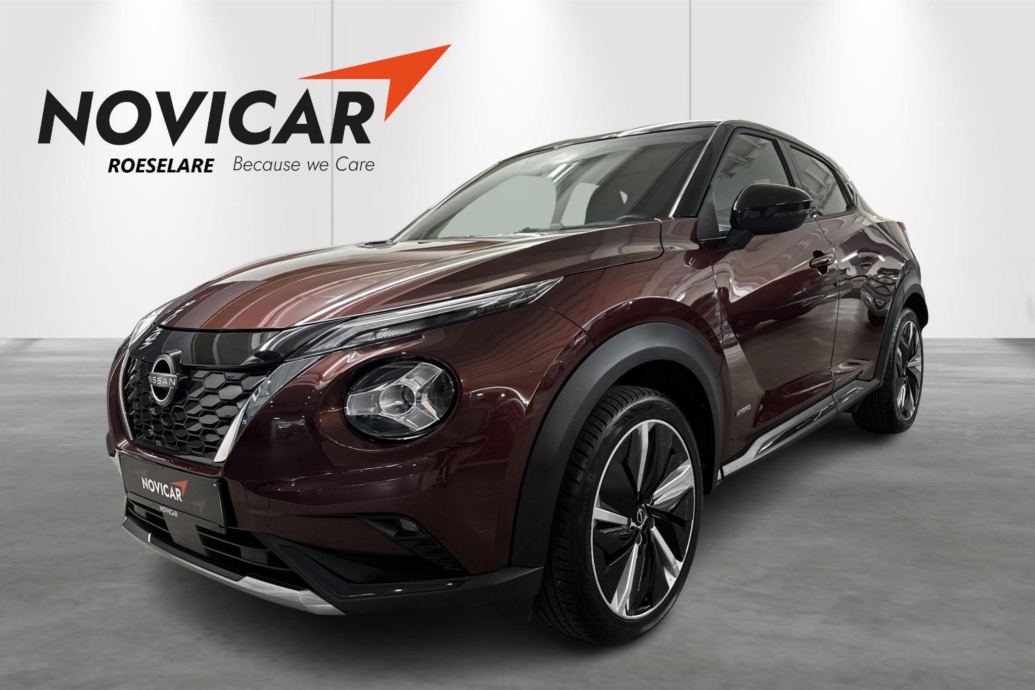 Nissan Juke 1.6i Hybrid N-Design - AUTO + GPS + CAMERA, Rouge, 750 kg, 109 g/km, 5 portes