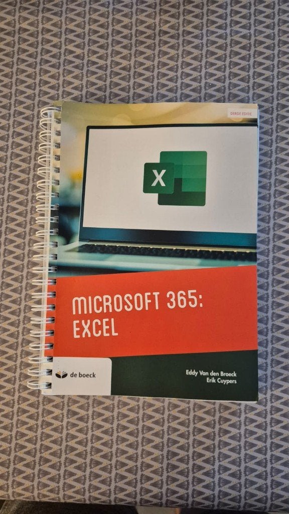 Microsoft 365: Excel, Enlèvement ou Envoi, Neuf, Enseignement supérieur professionnel, De Boeck