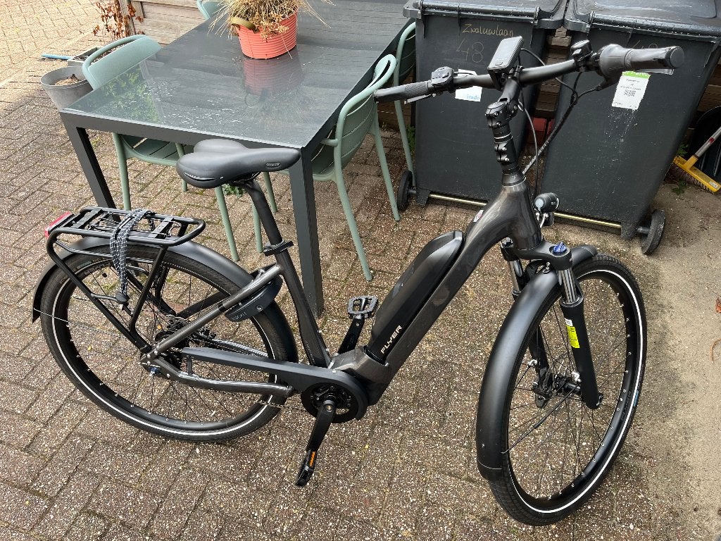Flyer Fiets Upstreet 5.40 met 300km en 1 jaar garantie, Zo goed als nieuw, 47 tot 51 cm, 50 km per accu of meer, Ophalen