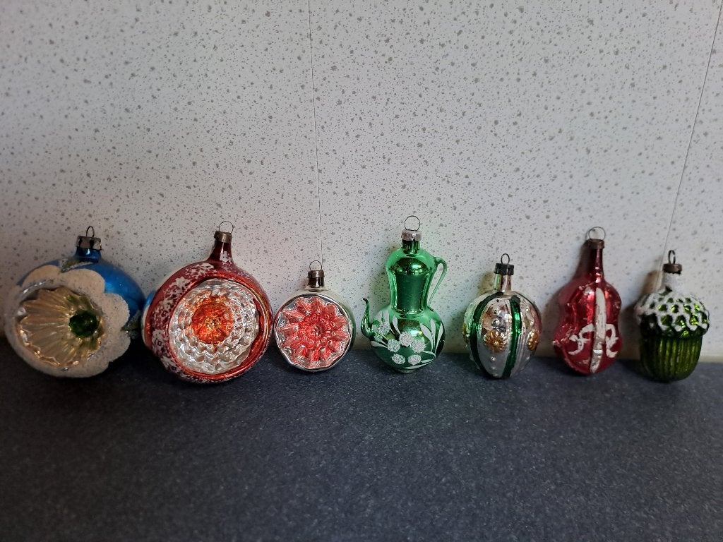 Oude kerstballen, Diversen, Kerst, Ophalen, Gebruikt