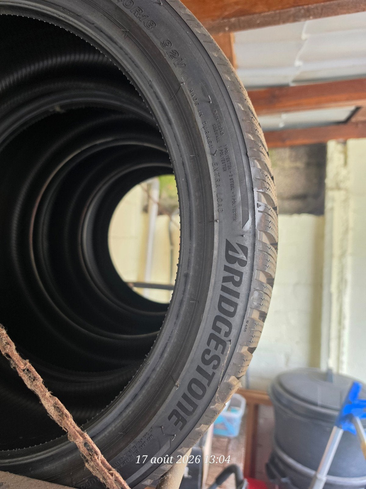 Pneus hiver Bridgestone, Ophalen of Verzenden, Zo goed als nieuw